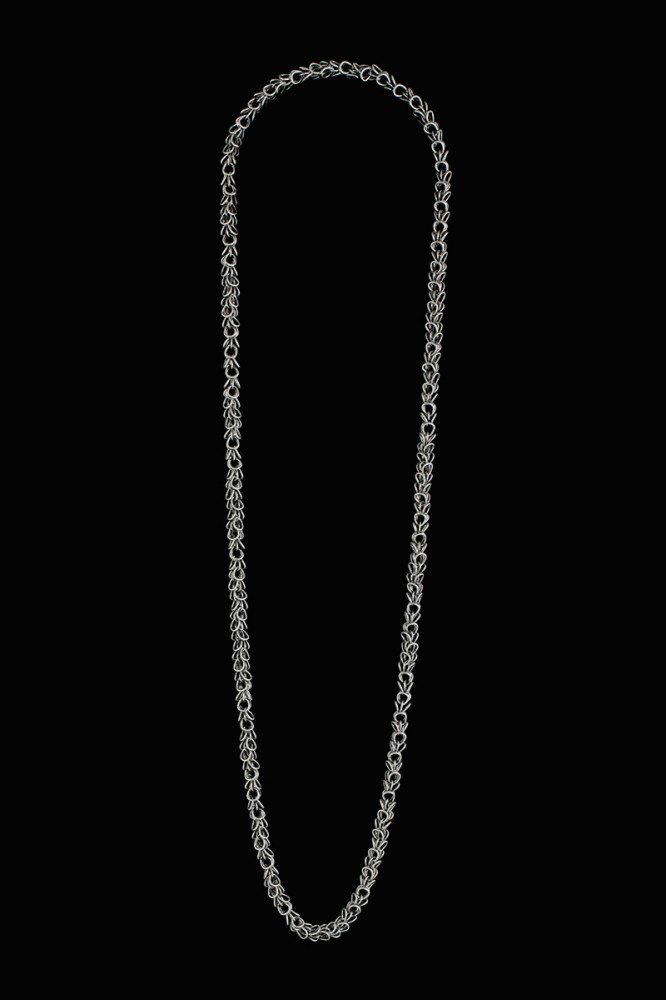 Collier MING, col. argento, 95 cm