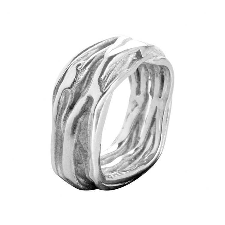 Ring METHIS, silver, size 56