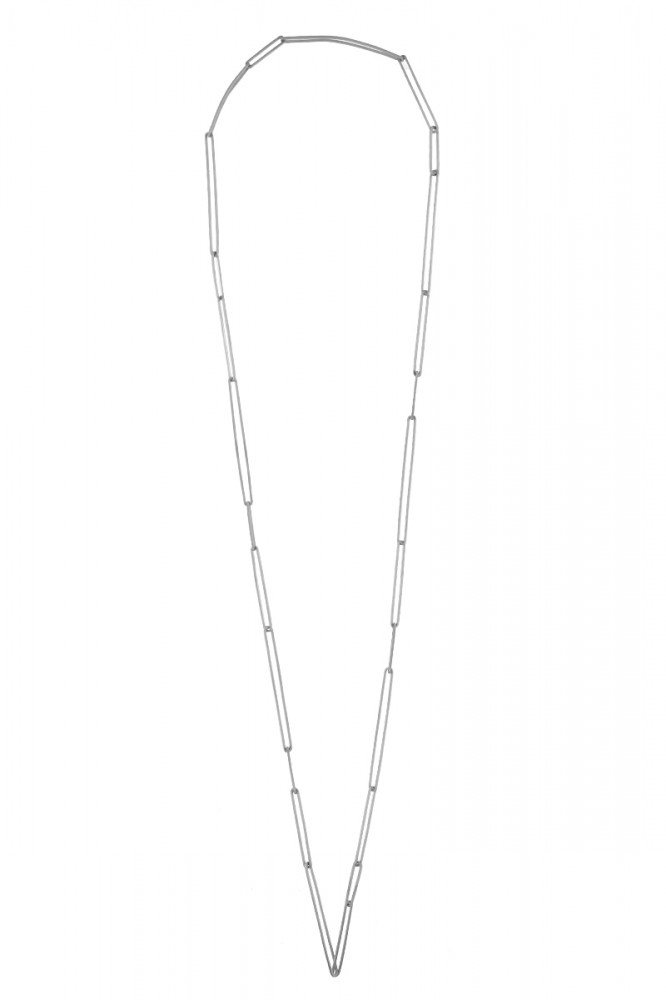 Collier N020S-CO-2, col. silber