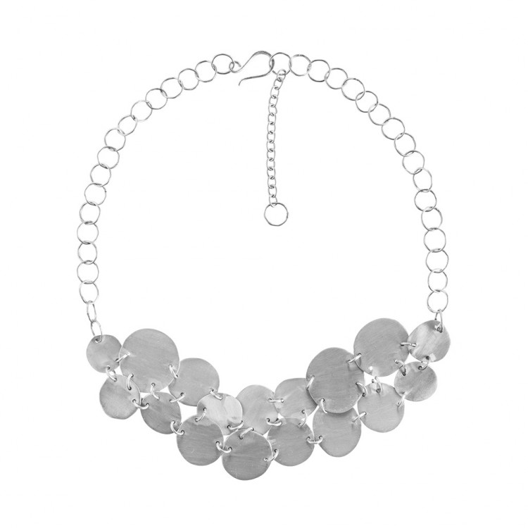 Collier N034-2, col. silber