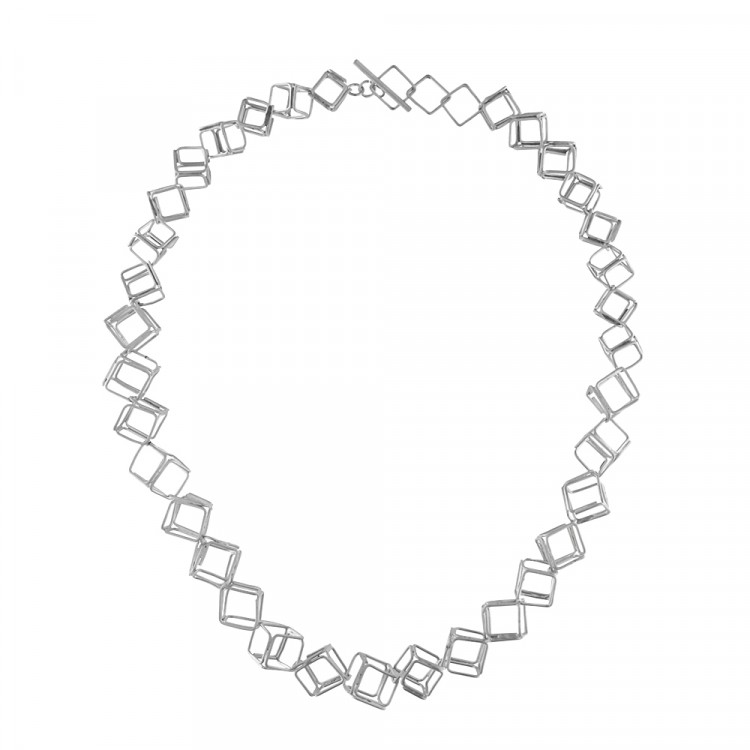 Collier N050S-CO, col. silber