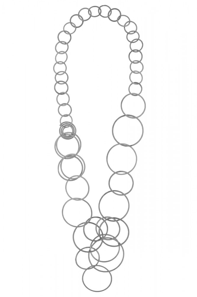 Collier N058S-CO, col. silber