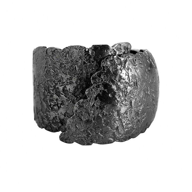 Ring TANUJ019, Silber oxid. Gr.60