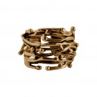 Ring ADONI-1, col. gold antique, size S/M