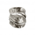 Ring AKALA, col. silver antique, size M/L