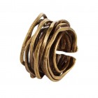 Ring WANGARA, col. gold antique, size M/L