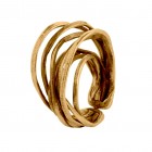 Ring EUMINA, col. gold antique, size S/M