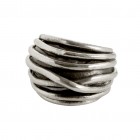 Ring GAREMA, col. silver antique, size M/L