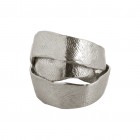 Ring AUMA, col. silver antique, size S/M