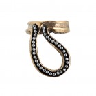 Ring PHYLIS, col.gold antique, size M/L
