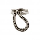 Ring PHYLIS, col. silver antique, size M/L