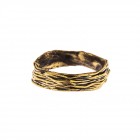 Ring NATYR-1, col. gold antik, Größe L
