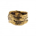 Ring NATYR-2, col. gold antique, size M