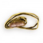 Ring DALGA, col. gold antik, Achat, Größe S/M