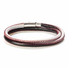 Bracelet AMORINI, col. nero/offwhite, size SM