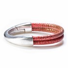 Bracelet COLOMBO, col. rosso/ red, SMALL