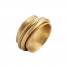 Ring N026, col. gold, size #58