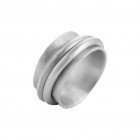 Ring N026, col. silver, size #56