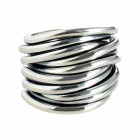 Ring TANUJ050, silver oxidized