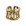Ring PICABO, col. gold antique, size M/L