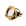 Ring PRENSES, col. gold antique, nacre, size M/L