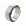Ring TANUJ034, Silber satin/ schwarz Gr.54