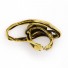 Ring DALGA, col. gold antik, Achat, Größe M/L