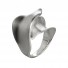 Ring TANUJ005, silver satin size 52