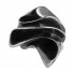 Ring TANUJ008 large, silver oxydized