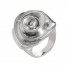 Ring TANUJ011, silver satin, size 54