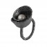 Ring TANUJ020, silver oxyd., size 56